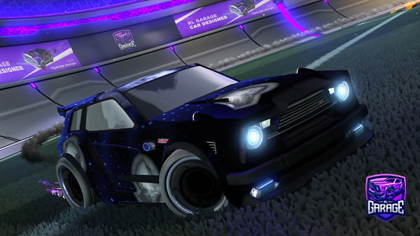 A Rocket League car design from ryzzu