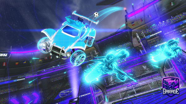 A Rocket League car design from Goategaard