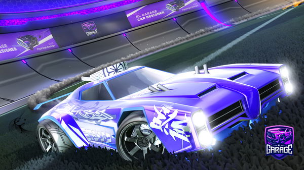 A Rocket League car design from rocketechange