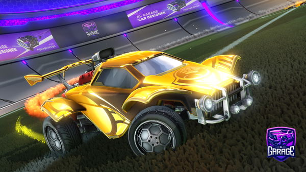 A Rocket League car design from Squaz_la_banane