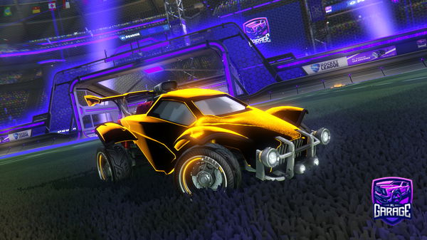 A Rocket League car design from Wiw7325