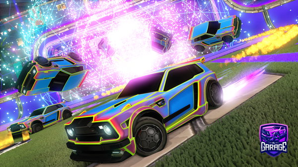 A Rocket League car design from Effalumper