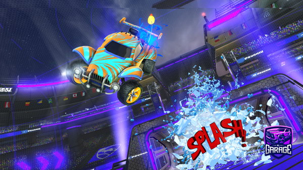 A Rocket League car design from Jimmyjeffbob