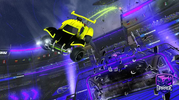 A Rocket League car design from Waelh08