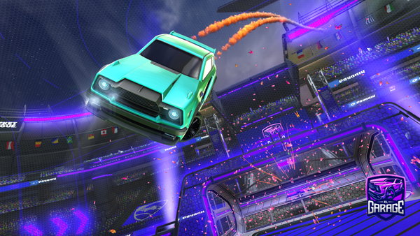 A Rocket League car design from HazJenks