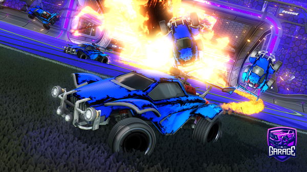 A Rocket League car design from X21MAGNUM