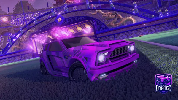 A Rocket League car design from HexzaTV