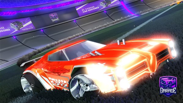 A Rocket League car design from Crismon_wolf