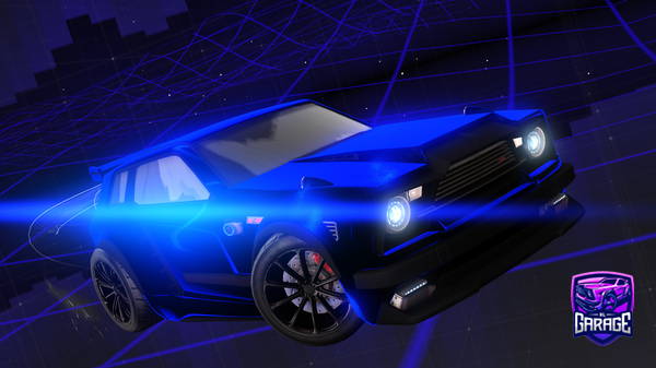 A Rocket League car design from LuckyMi