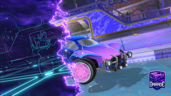 A Rocket League car design from KittyKattGaming