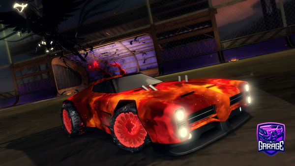 A Rocket League car design from cerby4ch