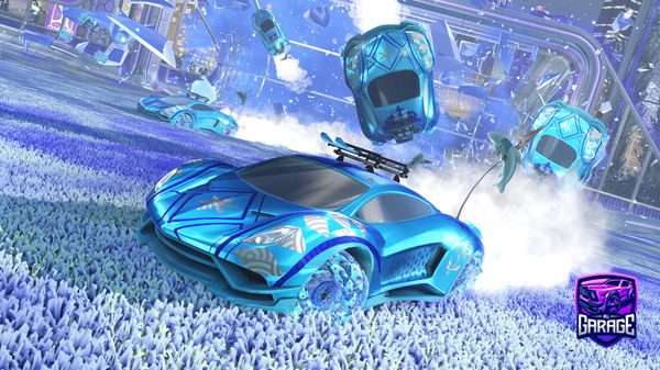 A Rocket League car design from MrRogers143