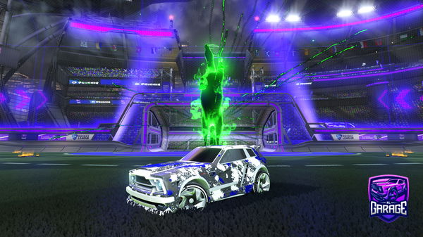 A Rocket League car design from Xxxredstrikerxx