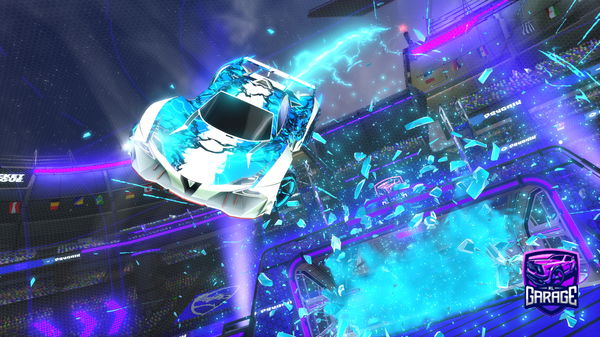 A Rocket League car design from Dragonyoudown