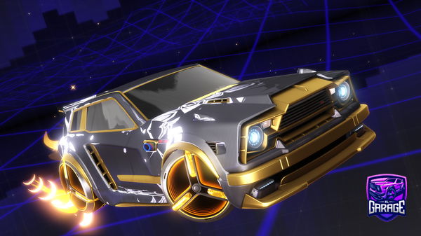 A Rocket League car design from chuster888