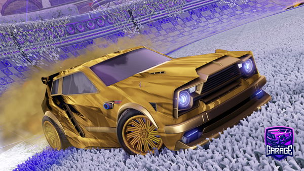 A Rocket League car design from MrTurtle11481