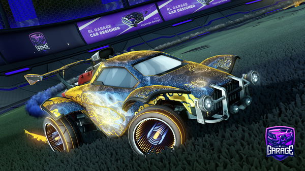 A Rocket League car design from SignedMars31495