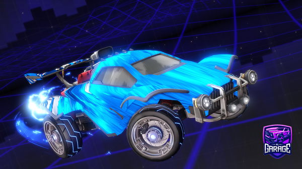 A Rocket League car design from w22weee