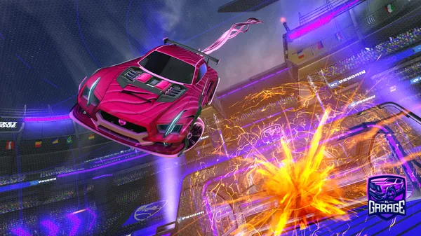 A Rocket League car design from AlfHills