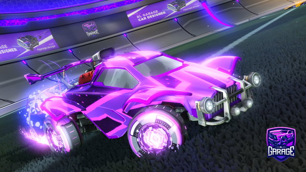 A Rocket League car design from GmdFlame_