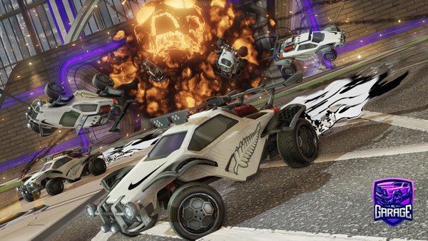 A Rocket League car design from K4m3l3on21