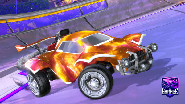 A Rocket League car design from Rl2015