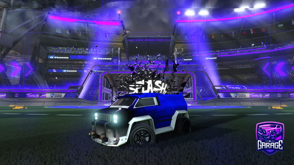 A Rocket League car design from fabefe4rr