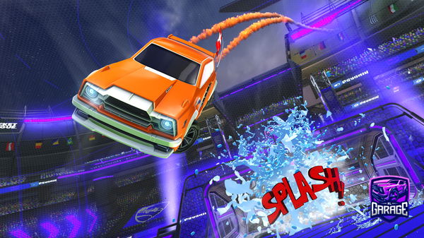 A Rocket League car design from DaniXdBruh