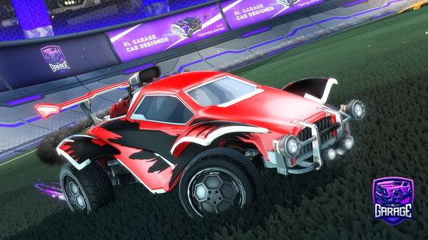 A Rocket League car design from Pupsie