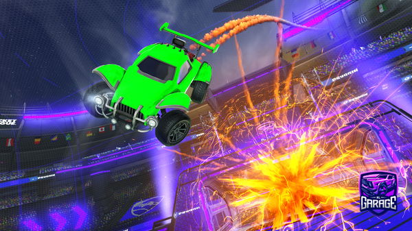 A Rocket League car design from Gavin3797