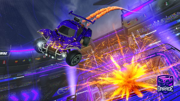 A Rocket League car design from bisoss