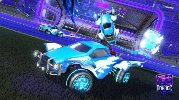 A Rocket League car design from o_8uzi