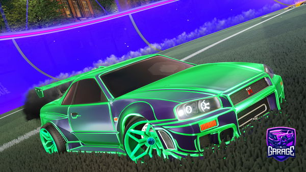 A Rocket League car design from MrPenguin2568