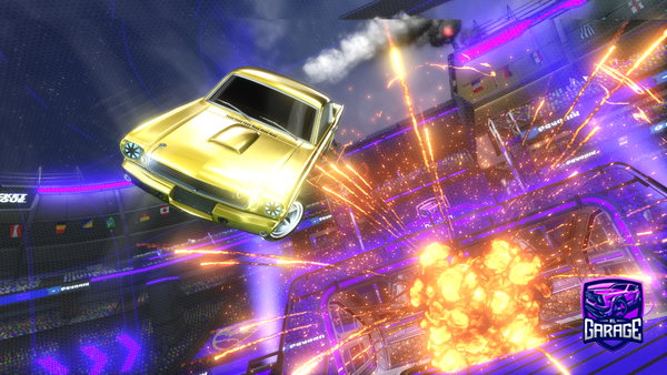 A Rocket League car design from amazifens123