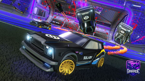 A Rocket League car design from Slix_qc