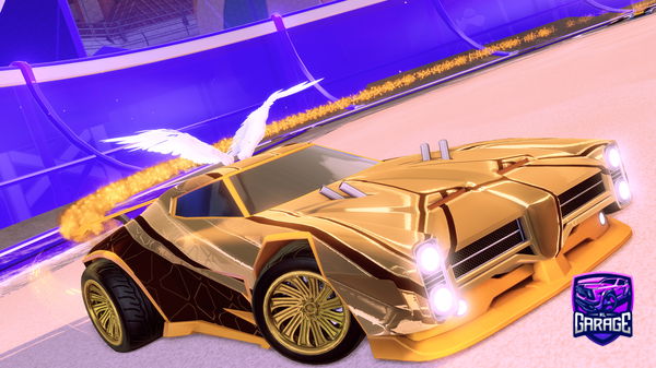 A Rocket League car design from TOASTYOIL