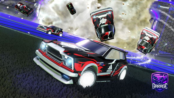 A Rocket League car design from Wyllige