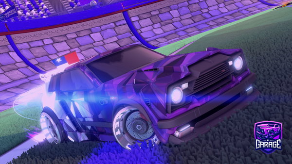 A Rocket League car design from IamFiobeou