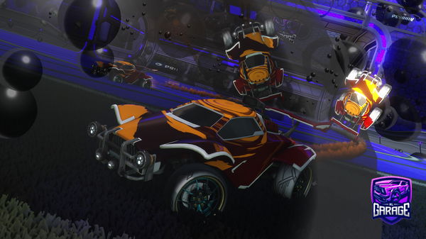 A Rocket League car design from Isofuay