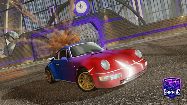 A Rocket League car design from amongusdog