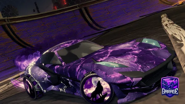 A Rocket League car design from Afateer