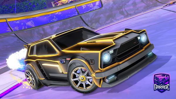 A Rocket League car design from cwvji