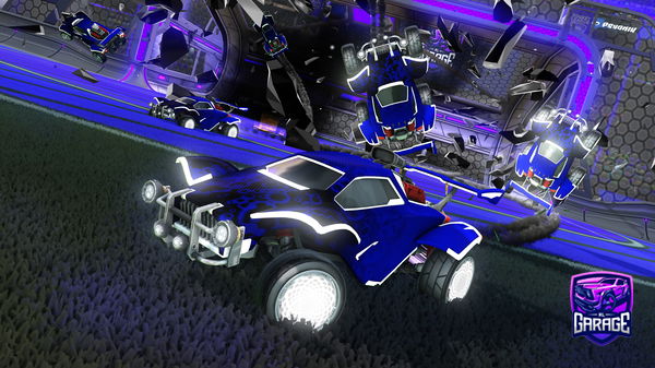 A Rocket League car design from Slowblo38