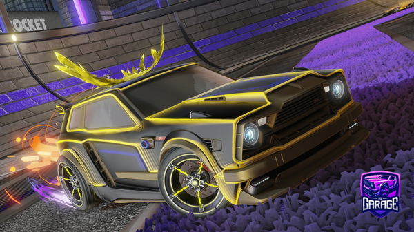 A Rocket League car design from Yves0903