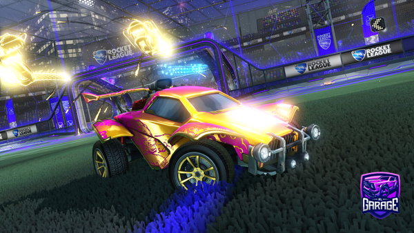 A Rocket League car design from Donnerflame4683