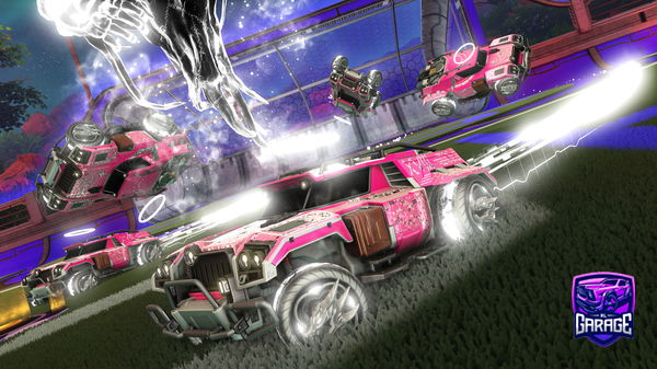 A Rocket League car design from d-day