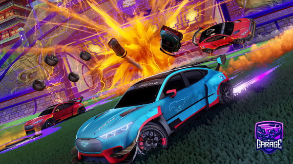 A Rocket League car design from killfmoney2