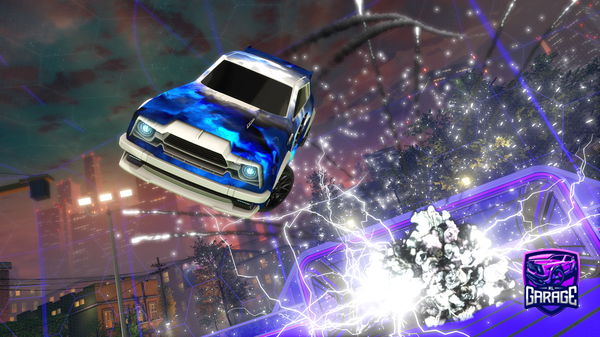 A Rocket League car design from gamingjustin89