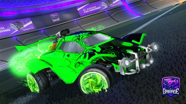 A Rocket League car design from Footyflare2008