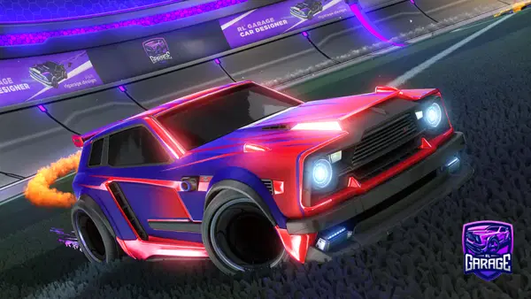 A Rocket League car design from Paul_Simon